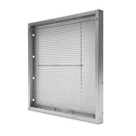 American Metal Filter 14 X 20 X 2 Nominal Galvanized Steel Filter Media Pad-Holding Frame With Retainer Gate HPOG201420